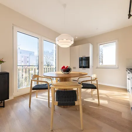 Apartment Strom Acht - Modern Frisch Inkl Stellplatz, Balkon - 200m Zum Alten Strom
